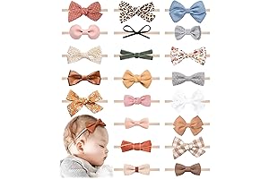 21-Piece Baby & Toddler Headbands: Embrace Cuteness and Comfort
