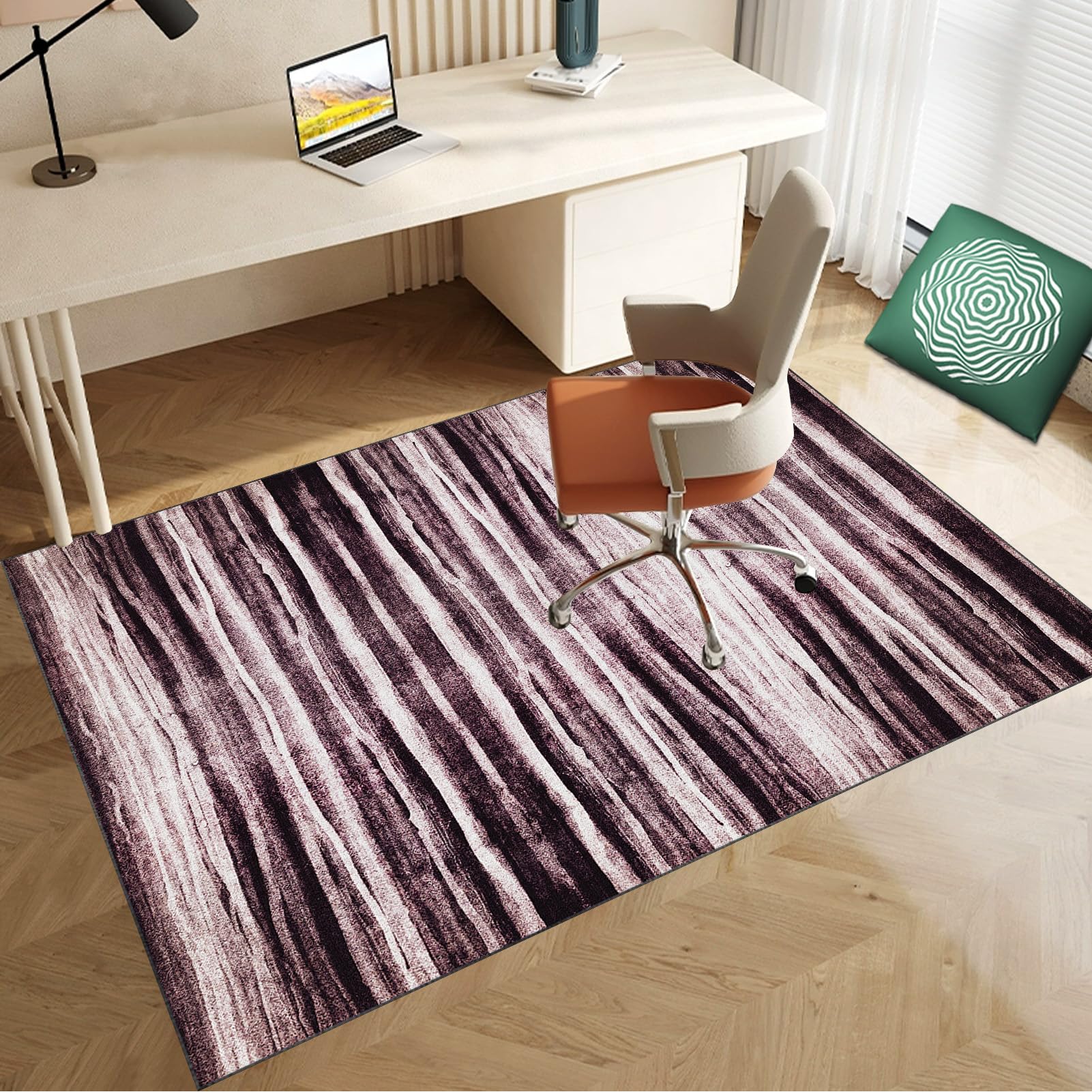 Office Chair Mat for Carpet & Hardwood Floors - 170 x 230 cm Non-slip Gaming & Office Chair Mat for Home & Gaming Room Decor