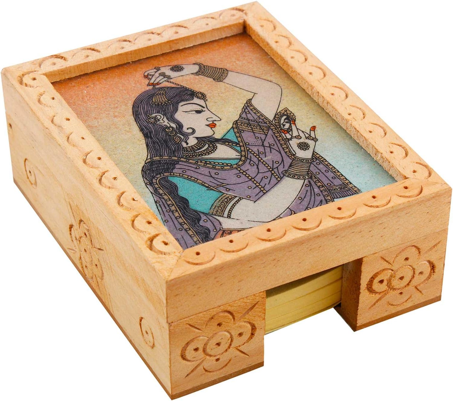 Gemstone Painting Slip Pad Holder Box Handicraft Gift - 289