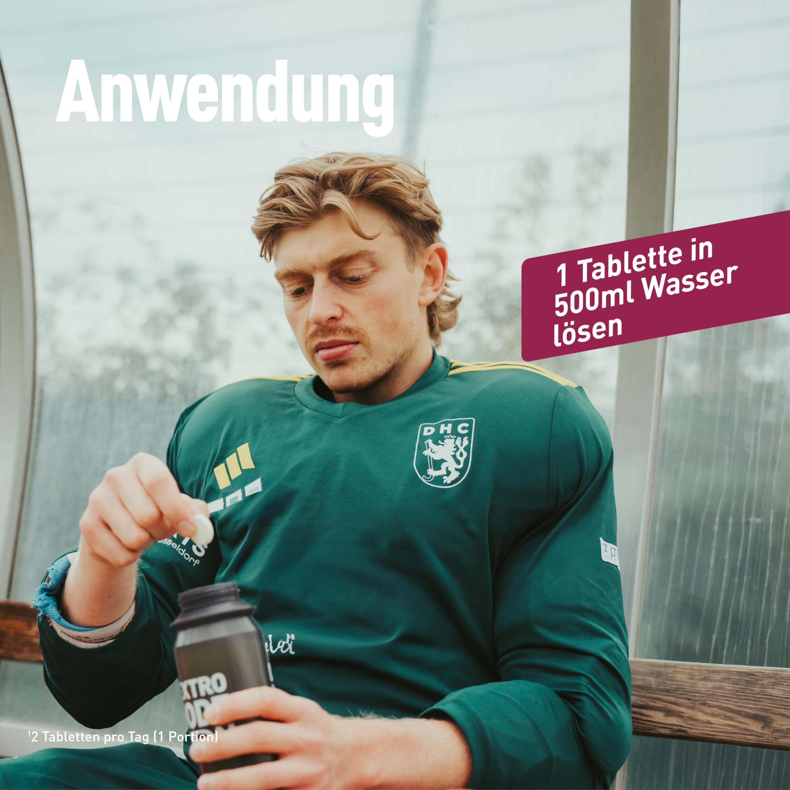 Dextro Energy Zero Calories Elektrolyte ohne Zucker Mango Passionfruit + Vitamin C - 12x20 Brausetabletten (12er Pack) Zusatz von Natrium, Magnesium, Chlorid, Calcium und Calium für Sportgetränke