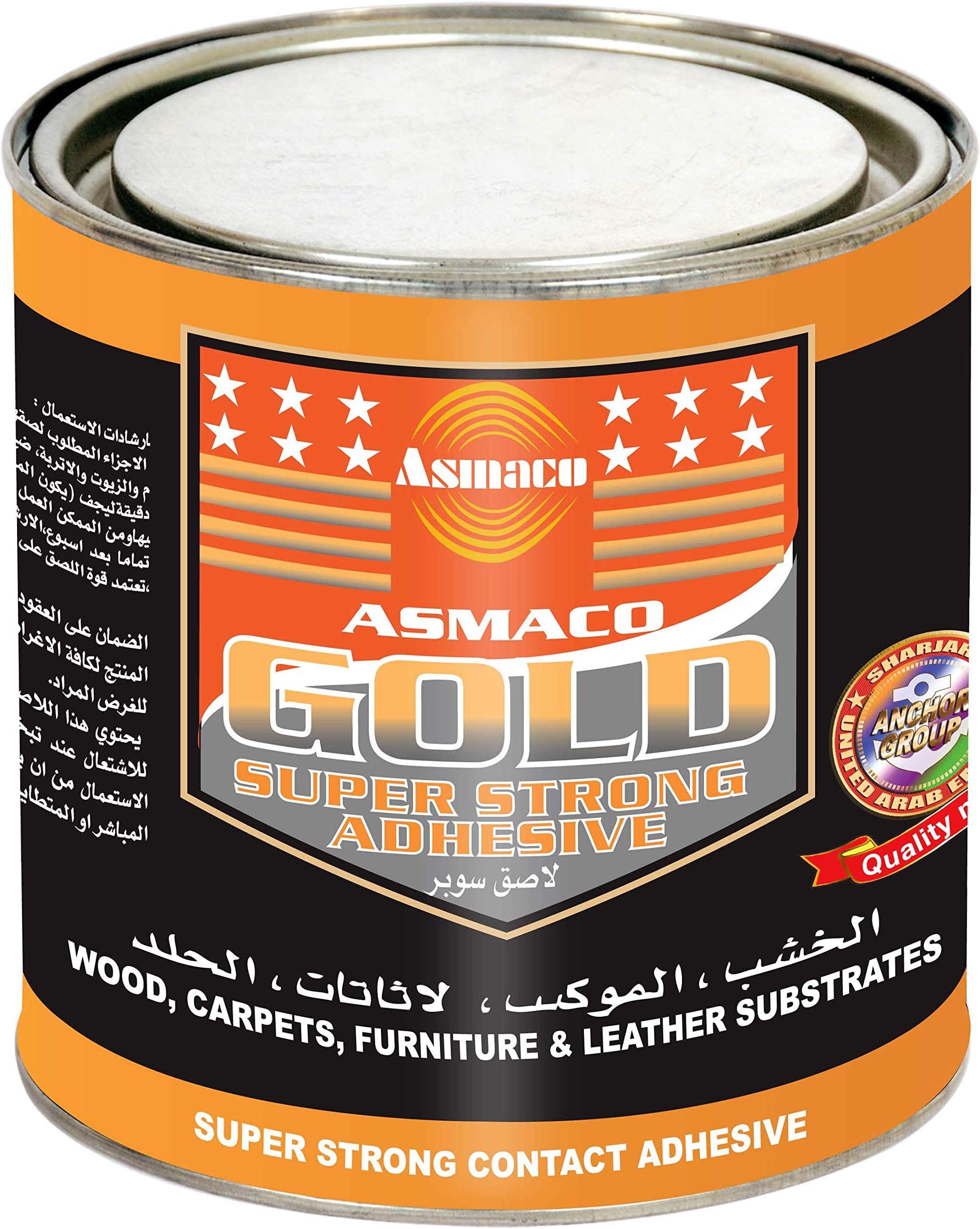 Asmaco Contact Adhesive Glue - 250 ml, 24 Pieces