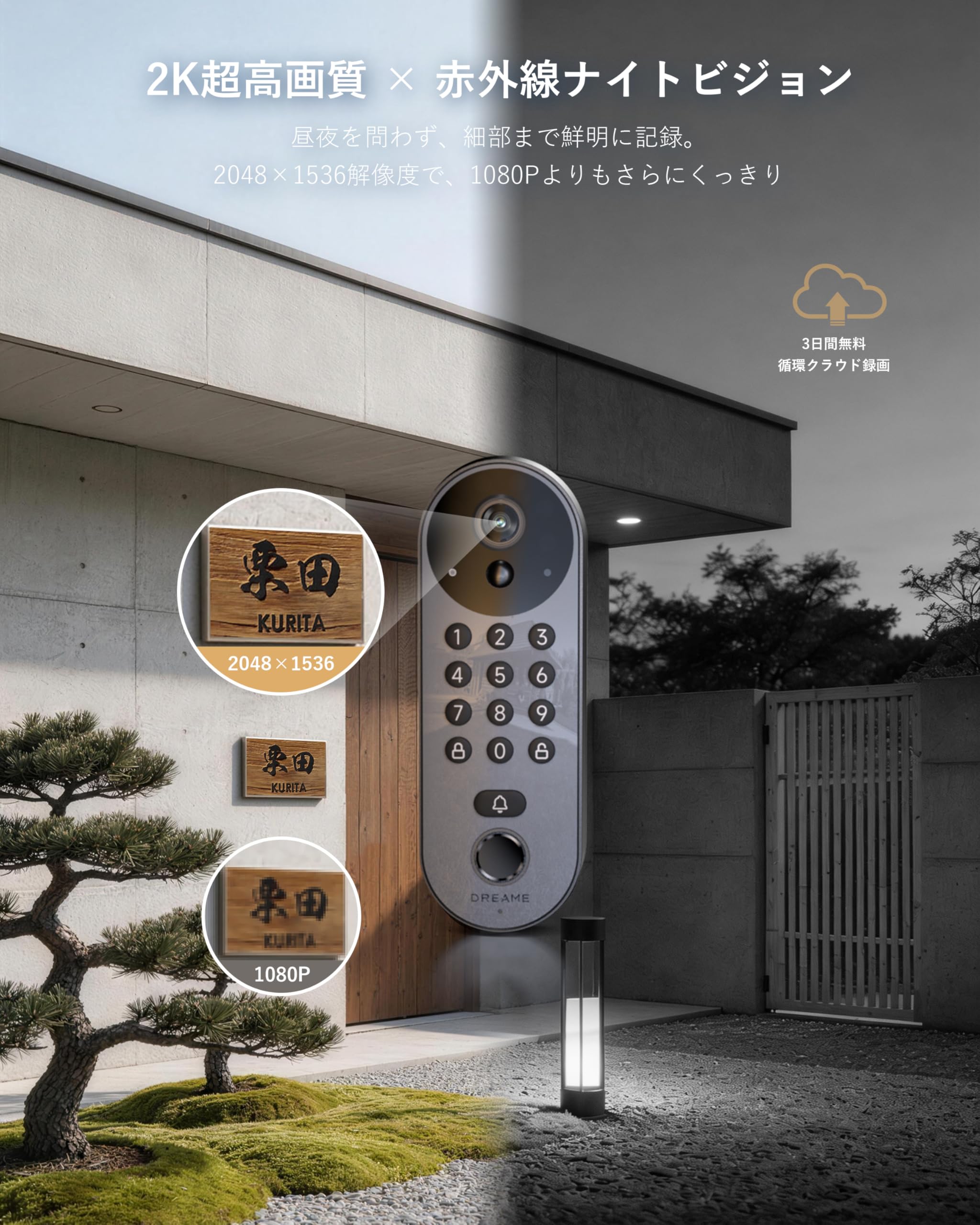Amazon.co.jp: Dreame スマートロック Vision Pro スマートキー オート