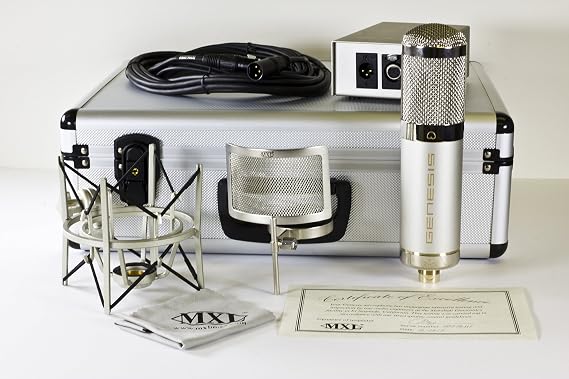 MXL Genesis HE Premium Mullard Tube Microphone Bundle - Heritage Edition