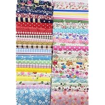levylisa 200 PCS 4 x 4100% Precut Cotton Fabric Bundles DIY Sewing Quarters Bundle Fabric Quilting Vintage Sheet Supply