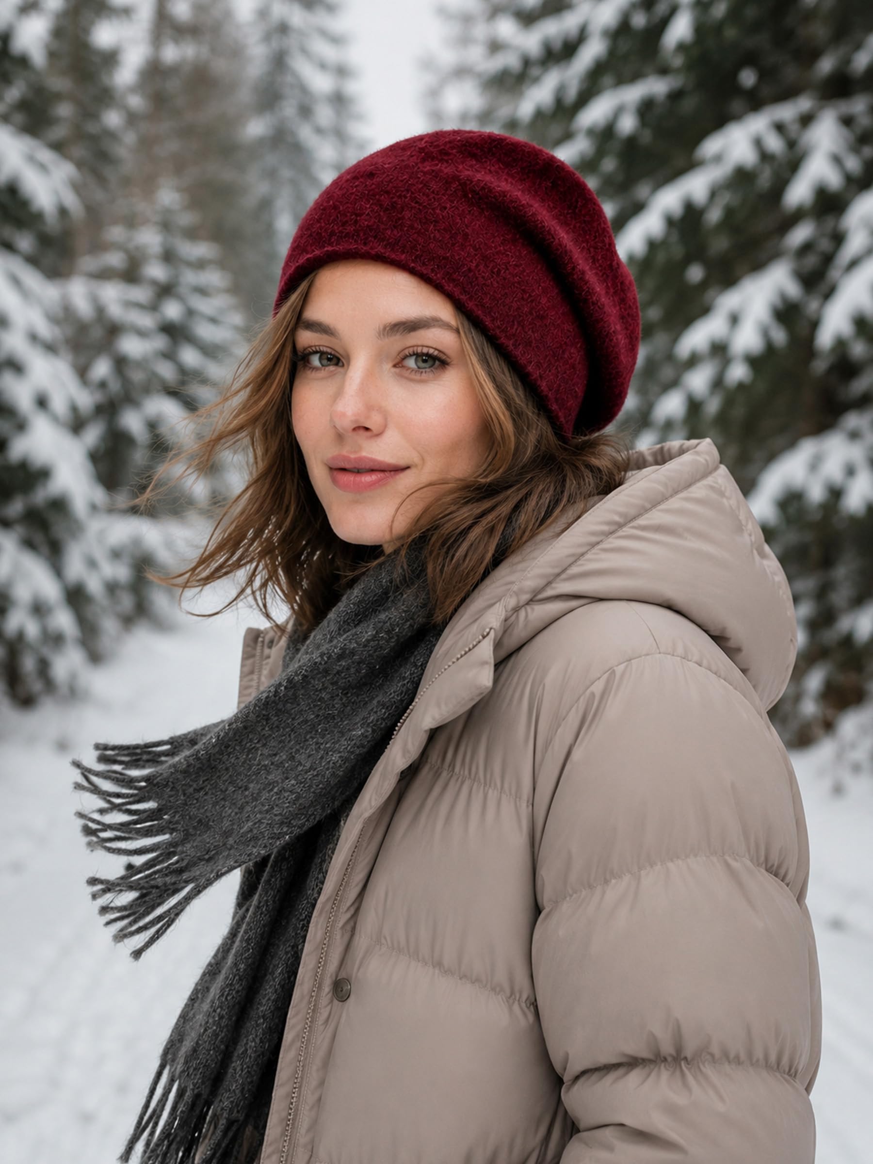 MissShorthair Slouchy Beanie Cappelli per le Donne Moda Caldo Inverno Beanie Cappello a Maglia