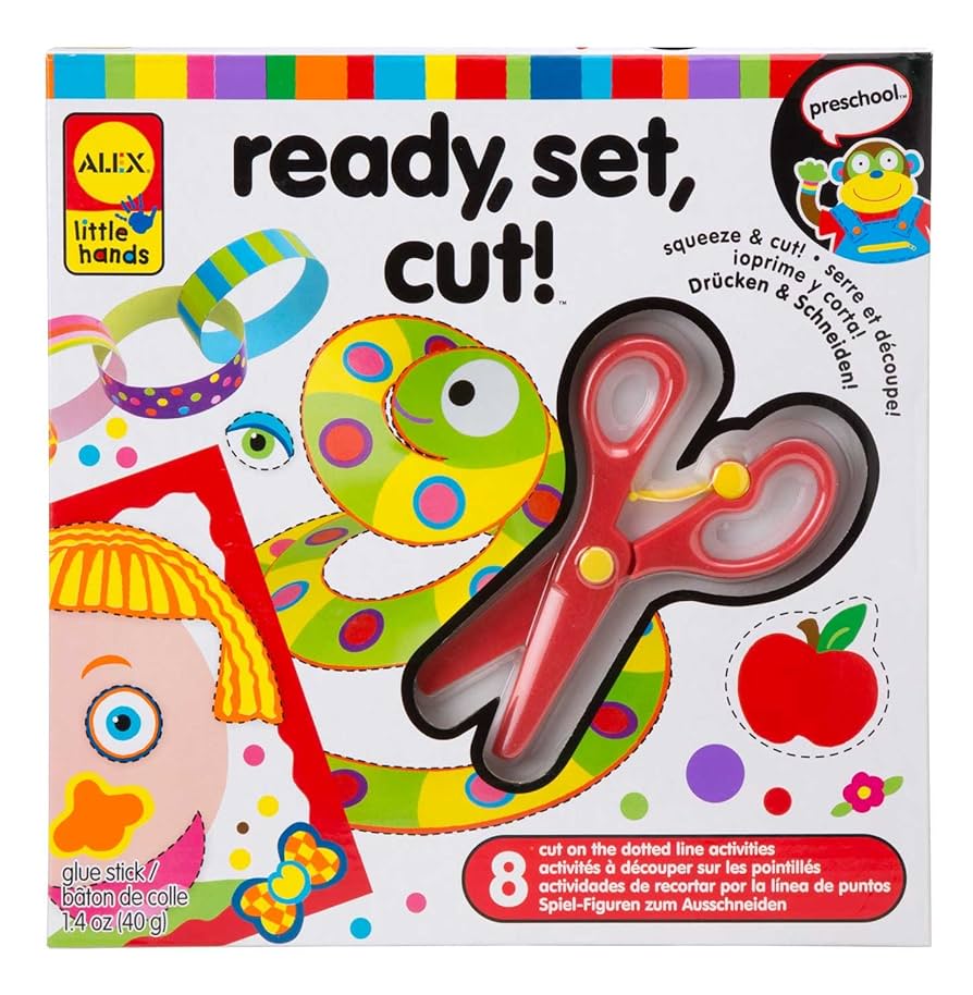 ALEX  TOYS/アレックス　クラフト玩具 Amazon.com: Alex Discover Ready, Set, Cut Kids Art and Craft