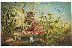 Lunarable Fantasy Doormat: Whimsical Elf Adorned Doormat