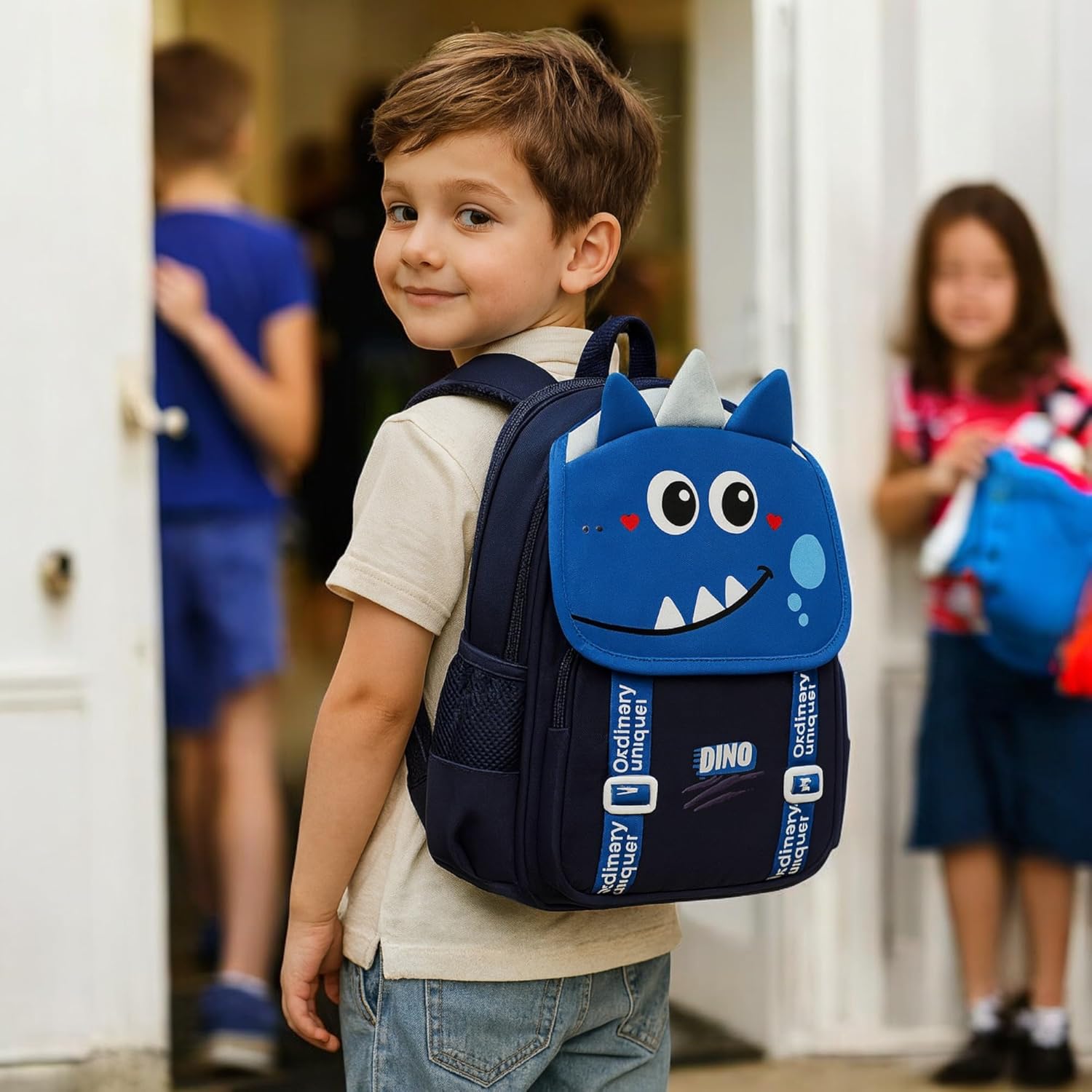 Mochila Escolar Infantil Unicórnio e Dinossauro, 4 Cores Disponíveis, Design Divertido, Alças Ajustáveis, para Crianças da Pré-escola e Ensino Fundamental em promoção! Veja a oferta e mais achadinhos de Mochilas escolares 9 Hoje é o melhor dia para comprar Mochila Escolar Infantil Unicórnio e Dinossauro, 4 Cores Disponíveis, Design Divertido, Alças Ajustáveis, para Crianças da Pré-escola e Ensino Fundamental com aquele preço maroto! Promoção! Aproveite a oferta! 9