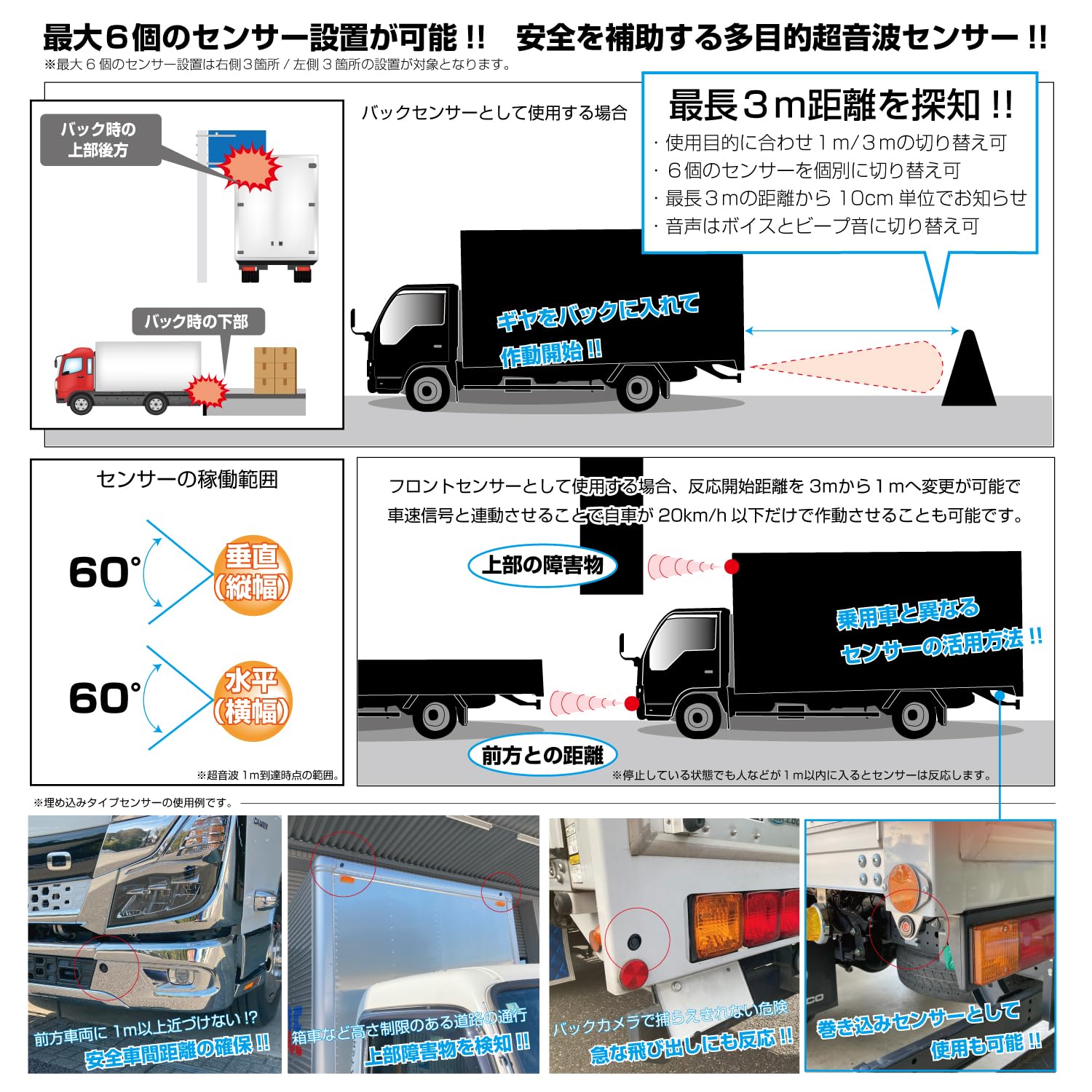 Amazon.co.jp: ジェット イノウエ(JET INOUE)新型超音波センサーGX-209