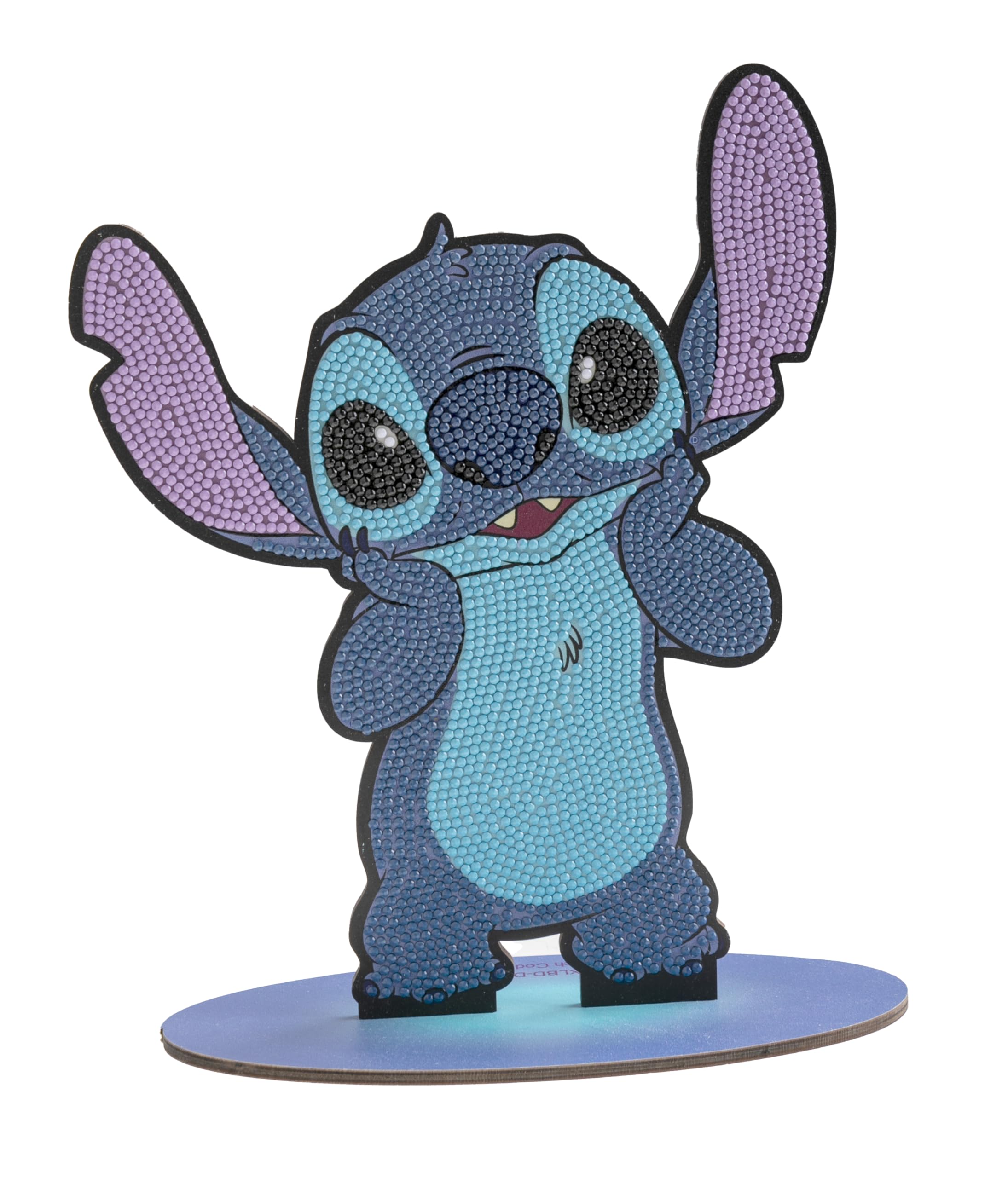Stitch Diamond Painting – from 8 Years – Relaxing DIY Activity – Disney Diamond Embroidery – Easy and Fun XL Diamond Figure Kit – Glitter Decoration – Creative Gift for Children Crystal Art