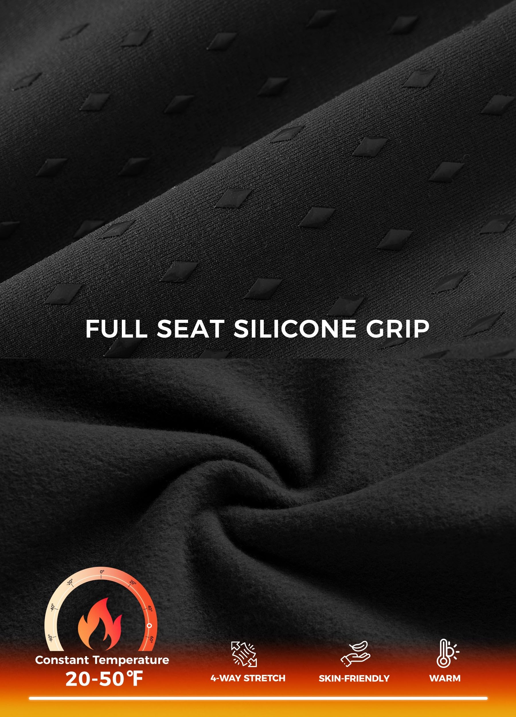 WILLIT Pantaloni da equitazione da donna, invernali, foderati, in pile, con inserti completi, per equitazione, equitazione, pantaloni termici con tasche, passanti per cintura