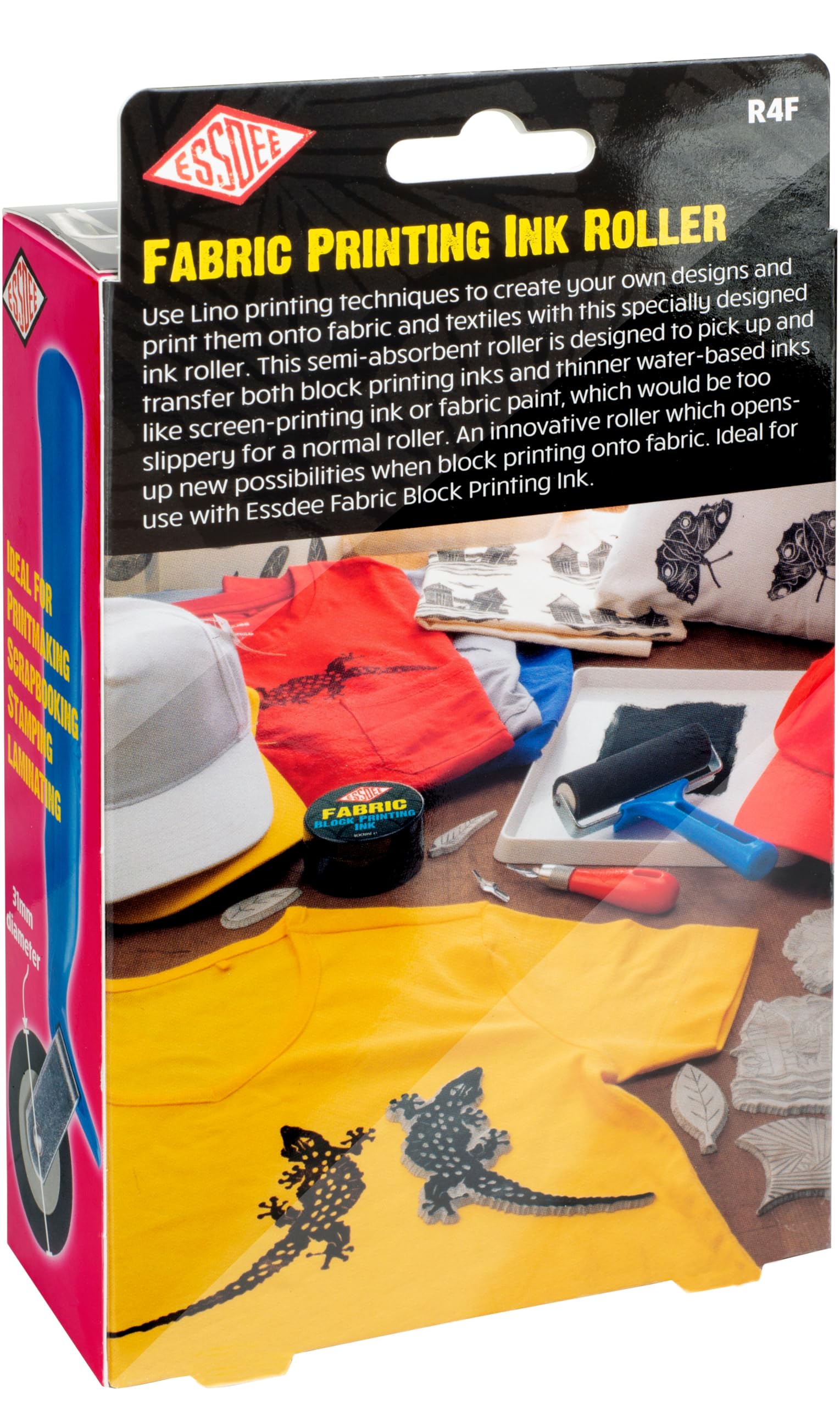 Rullo In Tessuto 100 Mm Per Stampa Su Stoffa - Per Inchiostri Ad Acqua