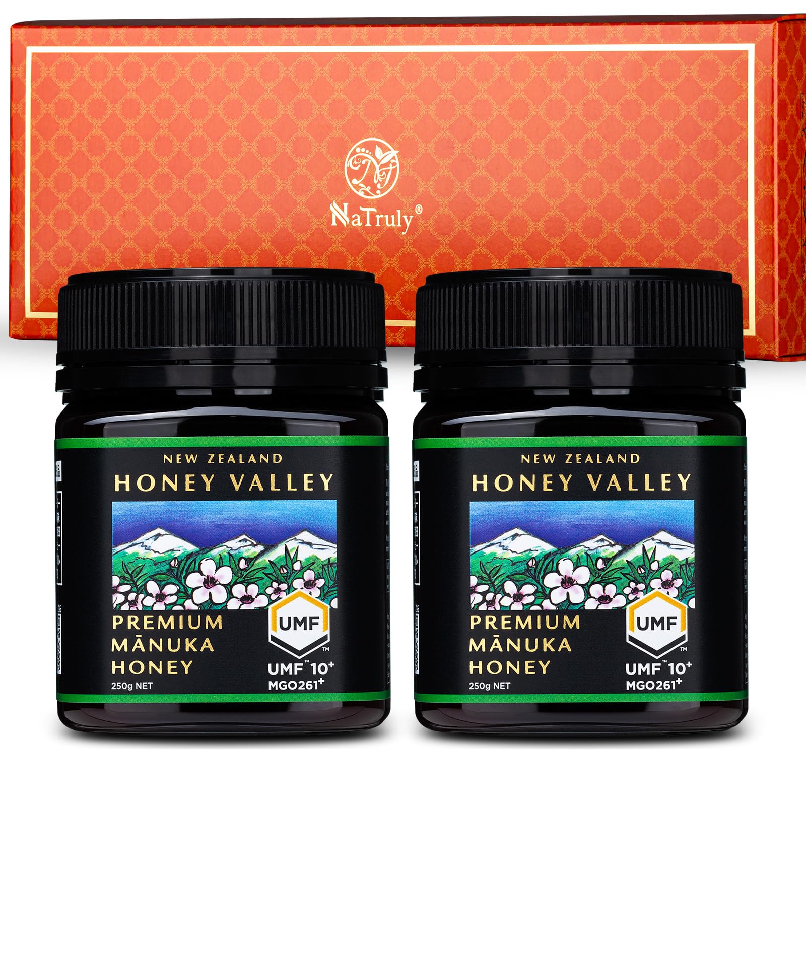 Honey Valley マヌカハニーUMF10+ 【250g】×2個セット Amazon | マヌカハニー ギフト HONEY VALLEY プレミアム マヌカハニー