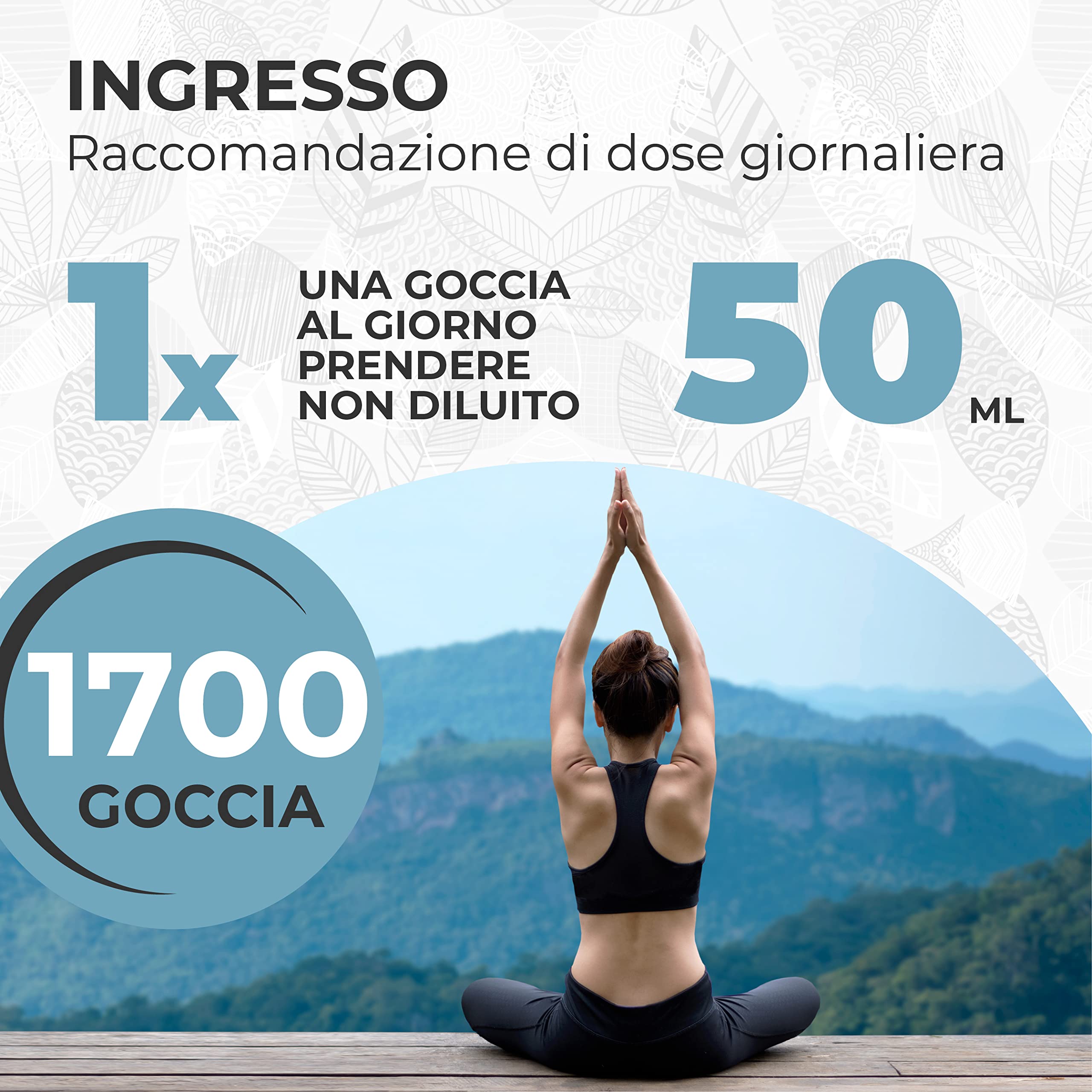 Vitamina A + D3 + K2 Drops - 50 ML - Premium: 99.7+% All-Trans (K2VITAL® by Kappa) + Vitamina D3 + A (Retinolo) altamente biodisponibile - Liquido