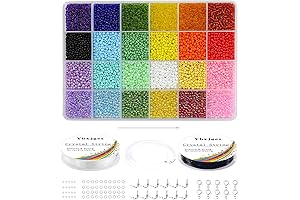Ybxjges: 12000 Pcs 3 mm Seed Beads for Limitless Creative Expression