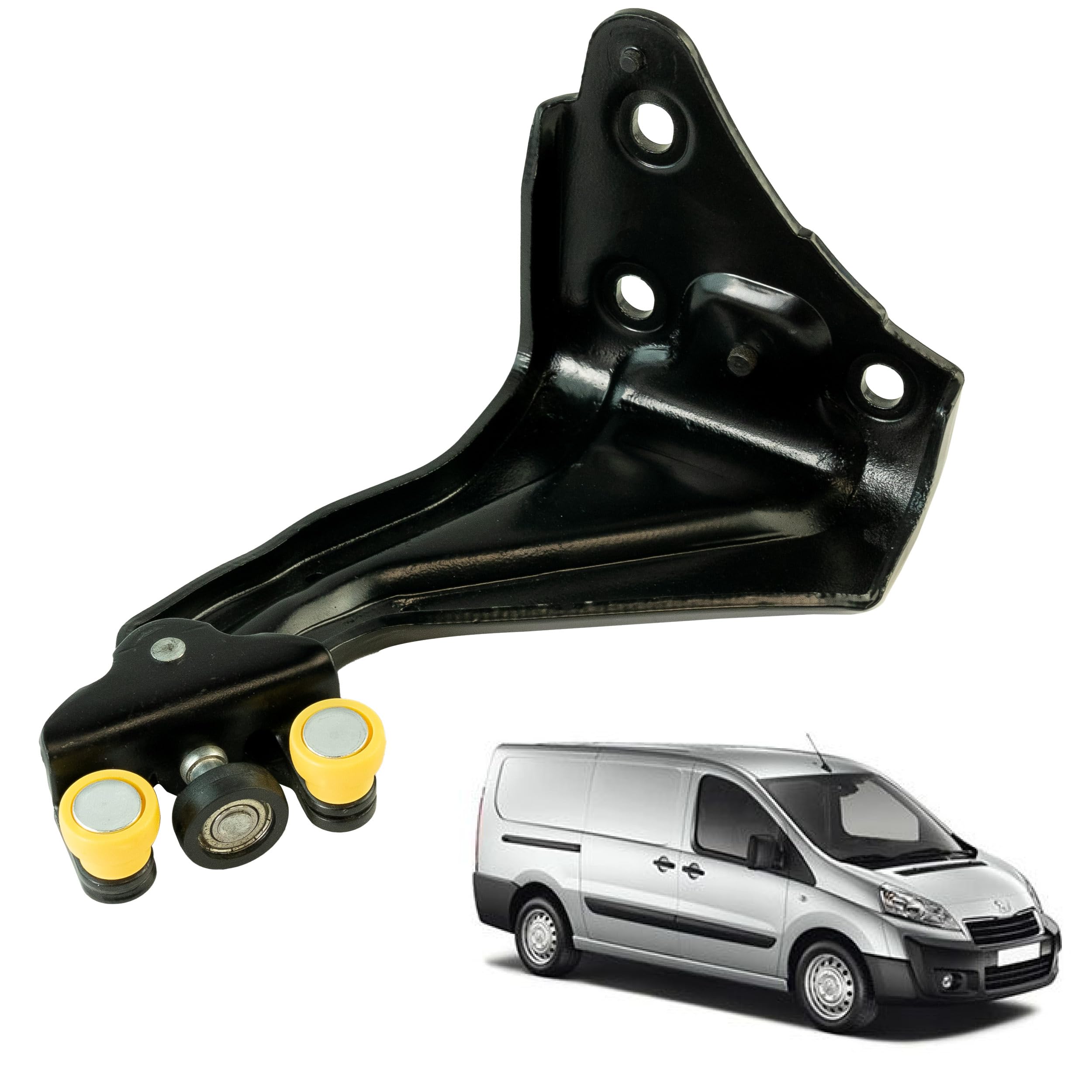 Roulette Porte Coulissante Droite - Compatible Citroën Jumpy 2, Peugeot Expert 2, Fiat Scudo 2 (2007-2016)