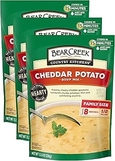 26 Recipes with Canned Cheddar Cheese Soup That Taste Homemade 37 Bear Creek Soup Mixes, Cheddar Potato, 8.4 Ounce (Pack of 3)