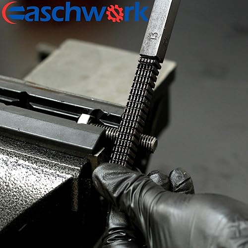 Miniatura 2 de easchwork Juego de 15 piezas de roscas métricas Master Thread Rethreading Kit Universal M6 M8 M10 M12 Tamaños restaurador de roscas con estuche