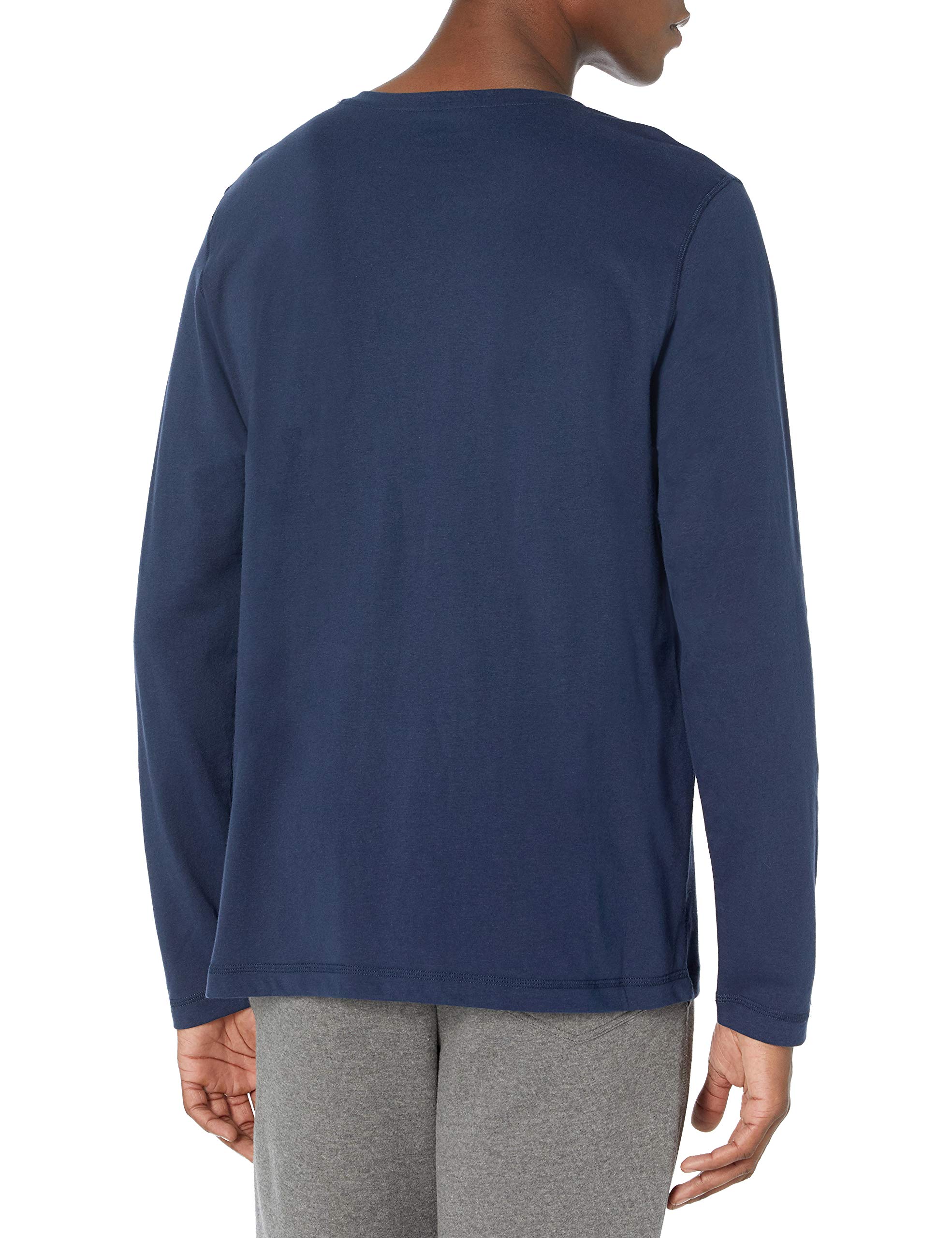 Nautica Long Sleeve Henley Pajama Top Pantalones de Pijama Hombre (Pack de 1)