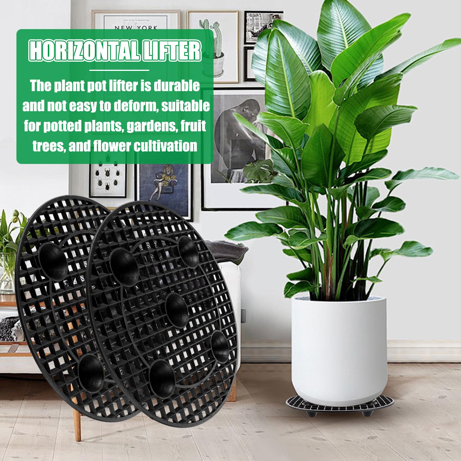 Lot de 12 supports pour plantes en pot, grille de drainage en maille, 20 cm/30 cm, grille de pot de fleurs, grille de bonsaï, soucoupe pour plantes pour l'intérieur et l'extérieur, le jardin