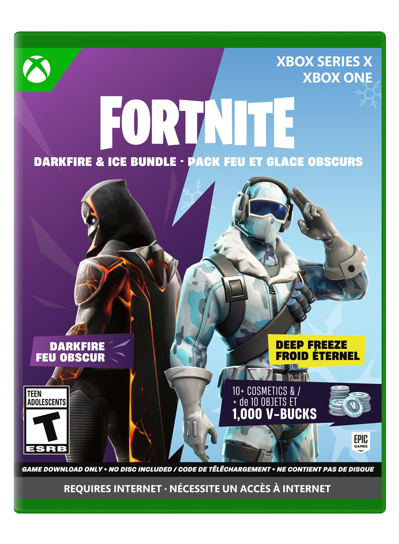 Fortnite Darkfire And Ice Bundle (Code in Box) - Xbox Series X