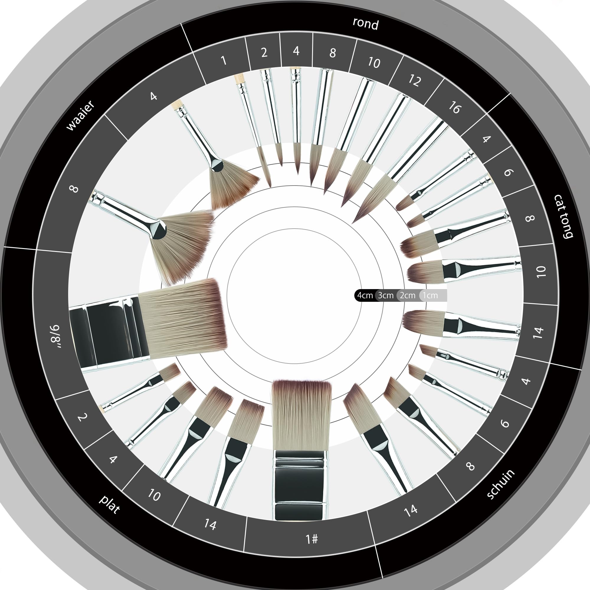 Artify 15-delige penselenset, schilderkwastenset voor acryl-, olie-, aquarel- en plakkaatverfschilderijen, kleurpenseelset inclusief pop-up draagtas met paletmes en 2 sponzen-zwart Artify 15-delige penselenset, schilderkwastenset voor acryl-, olie-, aquarel- en plakkaatverfschilderijen, kleurpenseelset inclusief pop-up draagtas met paletmes en 2 sponzen-zwart