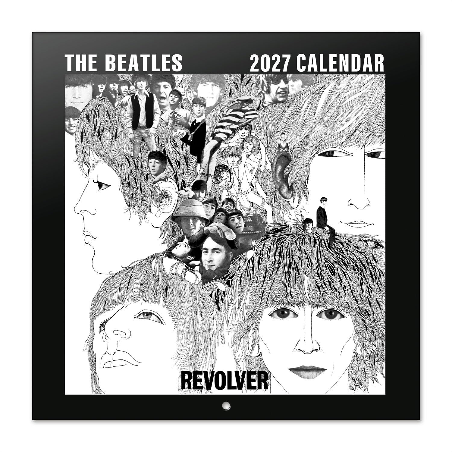 Grupo Erik The Beatles Wall Calendar 2027 UK - Music Gifts, Merchandise