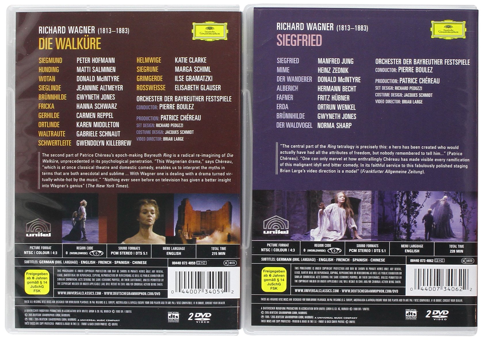 Der Ring Des Nibelungen (L'Anello Dei Nibelunghi)(Box8Dvd)