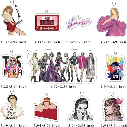 Miniatura 2 de Ambientadores divertidos para automóvil, 11 unidades, hielo negro de larga duración, aroma del océano, divertido ambientador para colgar en el