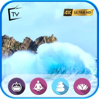 Huge Waves: Relaxing Sounds for Sleep, Ocean Sounds Ambiance for Relaxation And Spa For Tablets & Fire TV - NO ADS