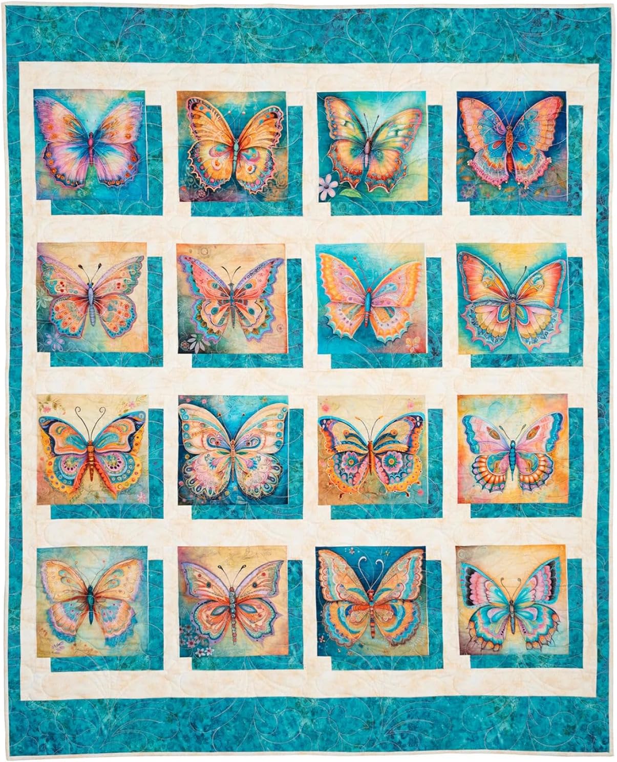 Fabric Cafe Panel Perfect 3-Yard Quilts Book – 8 Easy Quilt Patterns for Panels – Use with 1-Yard Cuts – Beginner Friendly Quilting Book with Diagrams & Fabric Guides