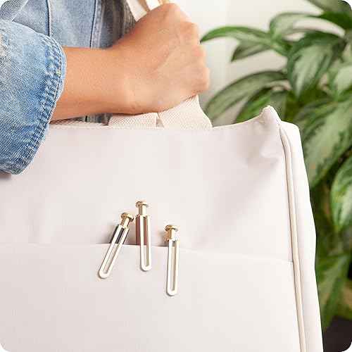 Miniatura 6 de U Brands Monterey - Bolígrafos de punto, 4 unidades, tono Atlantis, tacto suave, detalles dorados, punta gruesa (0.039 pulgadas), tinta negra