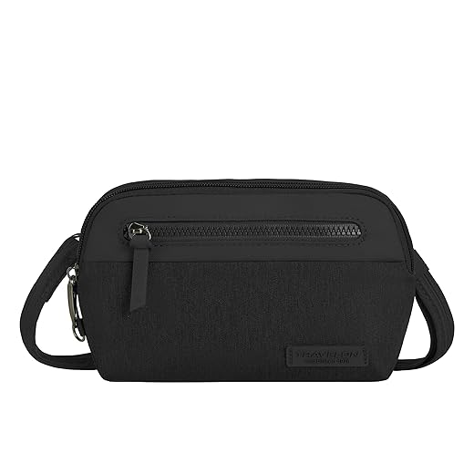 Travelon Anti-Theft Metro Convertible Sm. Cross Body Bag, Black, One Size