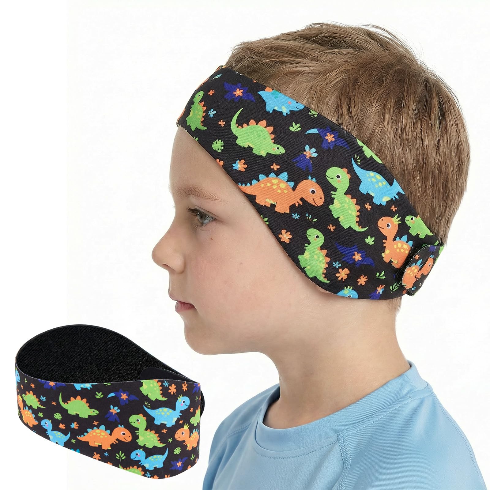 Gogokids Neoprene Swimming Headband for Kids & Youth, High Elasticity Waterproof Ear Protection Band, 1 Pack M