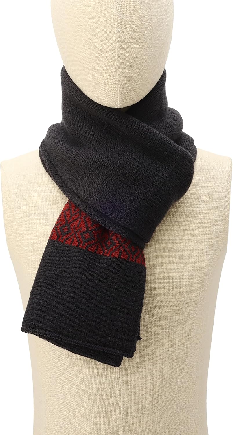 Tommy Hilfiger Birdseye Fair Isle Scarf - Image 5
