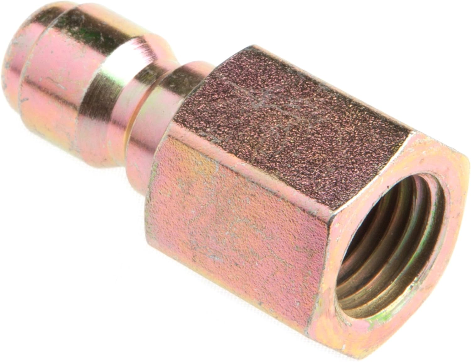 Forney 75135 Pressure Washer Accessories, Quick Coupler Plug, 1/4-Inch Female NPT, 5,500 PSI