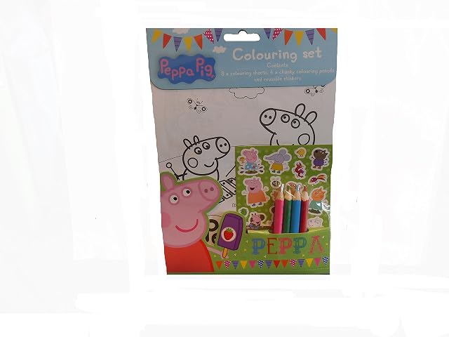 Anker PECST Peppa Pig Colouring Set