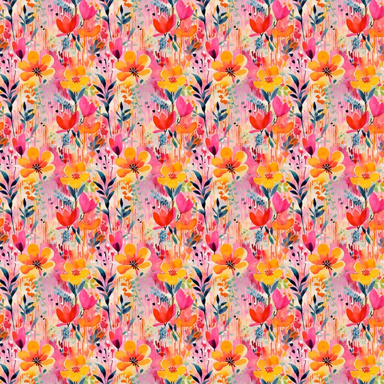 Briartw 10 Sheets Polymer Clay Transfer Paper - Tulip Symphony Pattern - Per Sheet 5.82 x 3.93 inch - Water-Soluble Transfer Sheets Disposable Stickers for DIY Clay Jewelry Earrings Making