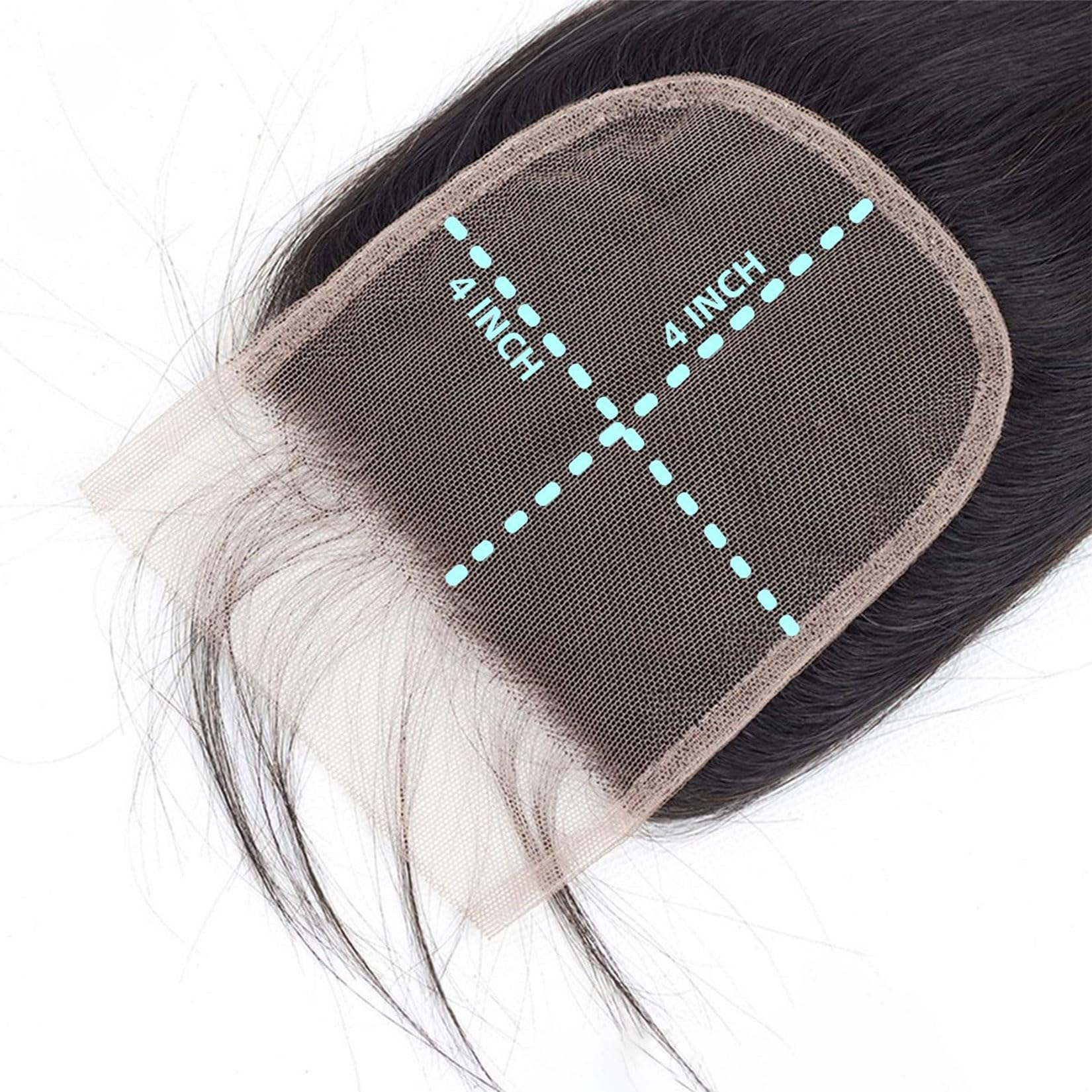 Chiusura Frontale in Pizzo HD Body Wave 4X4