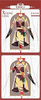 uwowo 原神　香菱　コスプレフルセット　五次元製 2025年最新】香菱 コスプレの人気アイテム - メルカリ