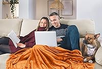 Vista 520 de Utopia Bedding - Manta de vellón de lujo, mullida, antiestática; manta de suave microfibra de 8.8 oz/yd² (300 g/m²) para cama; tamaño individual