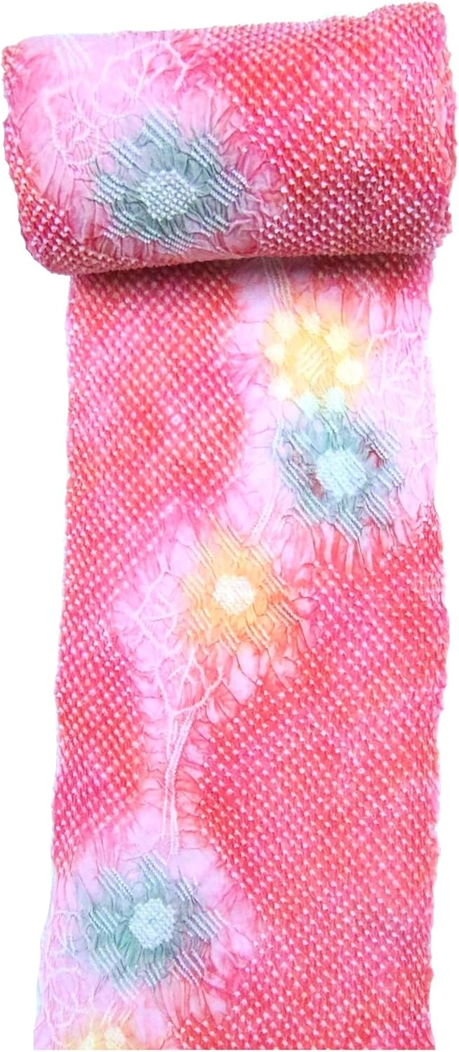 雪花絞り 反物 ① 有松鳴海雪花絞り反物 限定一反 有松鳴海雪花絞り