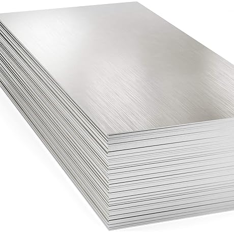 430 Brushed Stainless Steel Sheet 4' x 8' #4 Finish