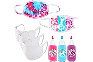 Cotton Candy Tri-Dye Tie Dye Mask Kit