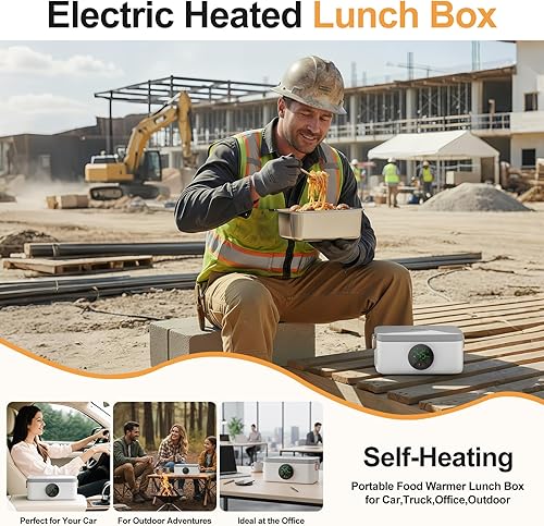 Miniatura 2 de Fiambrera eléctrica prémium con doble modo de calefacción