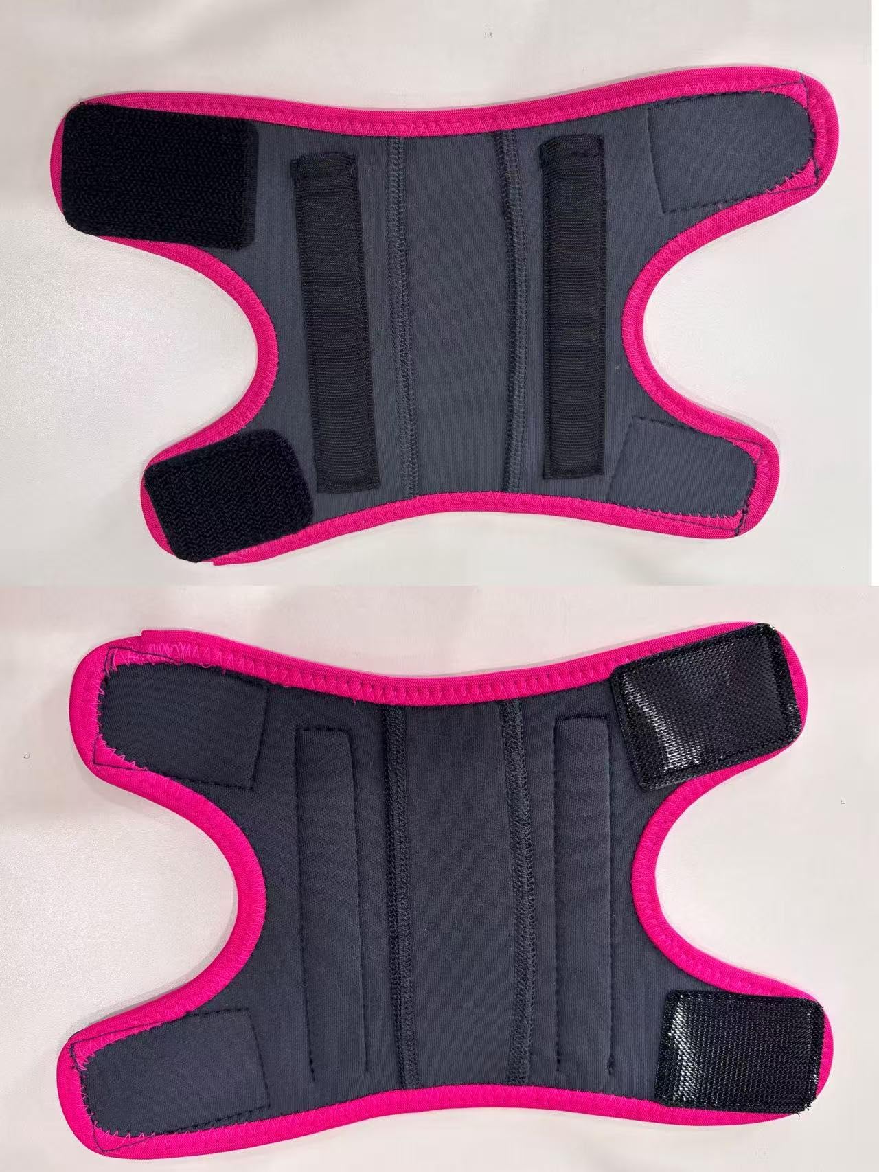 PUMYPOREITY 1Pcs Dog Leg Braces, Hock Joint Brace with Two Support Strips, Dog Hock Splint for Fractures, Wound Healing, Sprains and Canine Arthritis Support Leg Wrist Carpal(Pink, XL)
