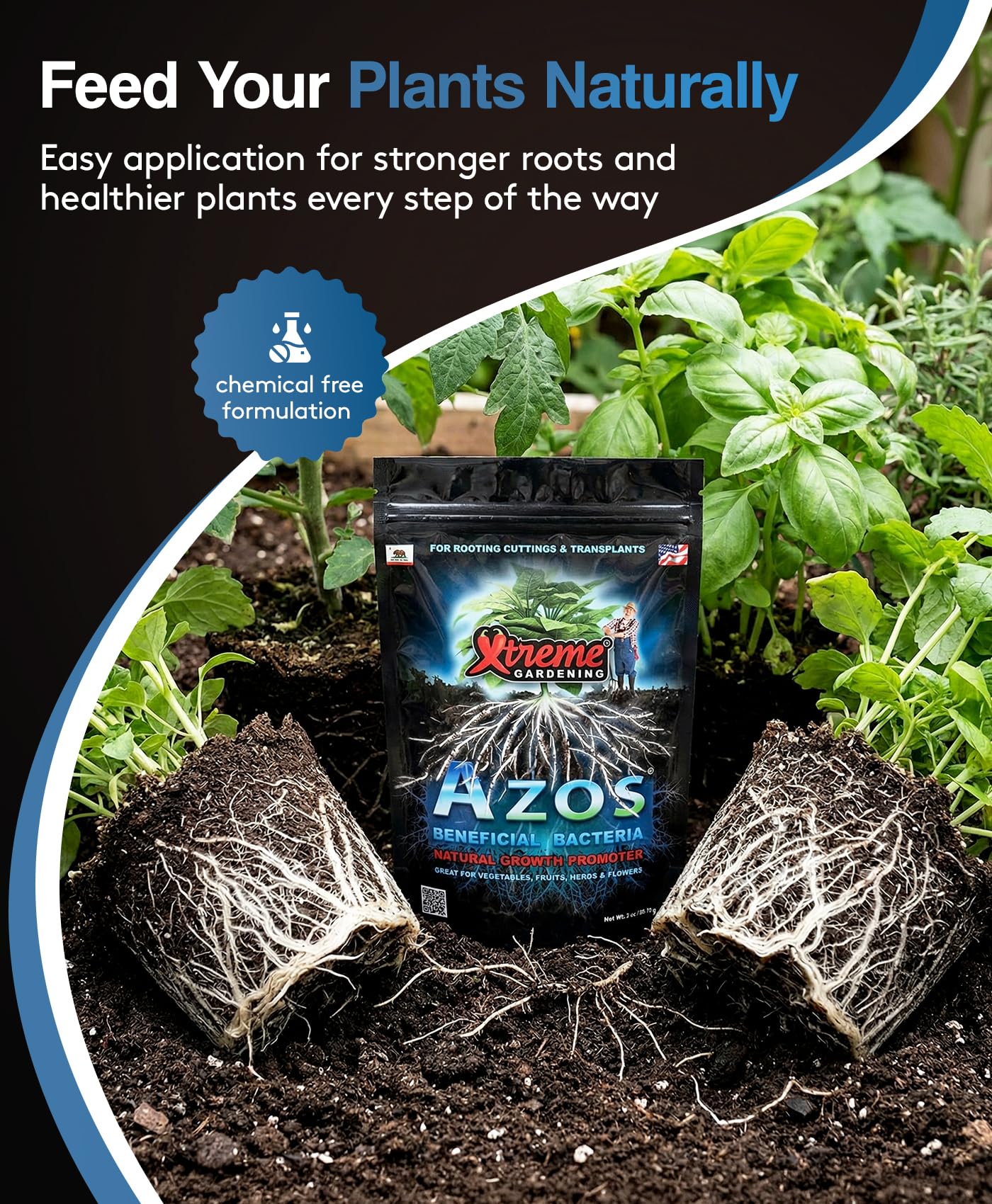 Amazon.com : Xtreme Gardening AZOS – Beneficial Nitrogen-Fixing