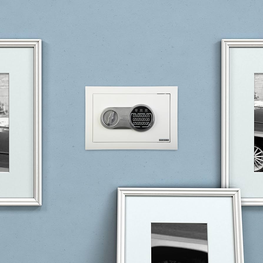 Wall Safe - Digital Safety Box with Passcode for Quick