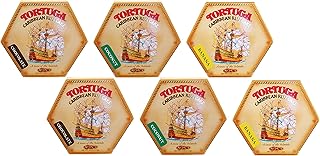 TORTUGA Caribbean Rum Cake - The Perfect Premium Gourmet Gift - Great Cakes for Delivery - 4 Oz Cake 6 Packs (Chocolate, Coconut, Banana)
