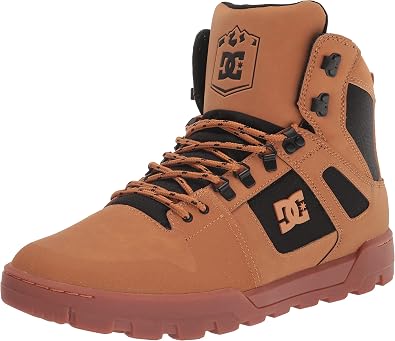 DC Shoes Mens DC Mens Pure High-top Water Resistant Boot Skate Shoe